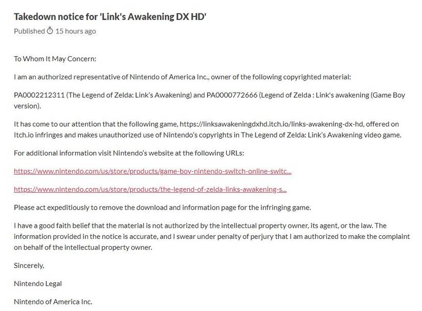 Zelda Link Awakening DX HD Takedown