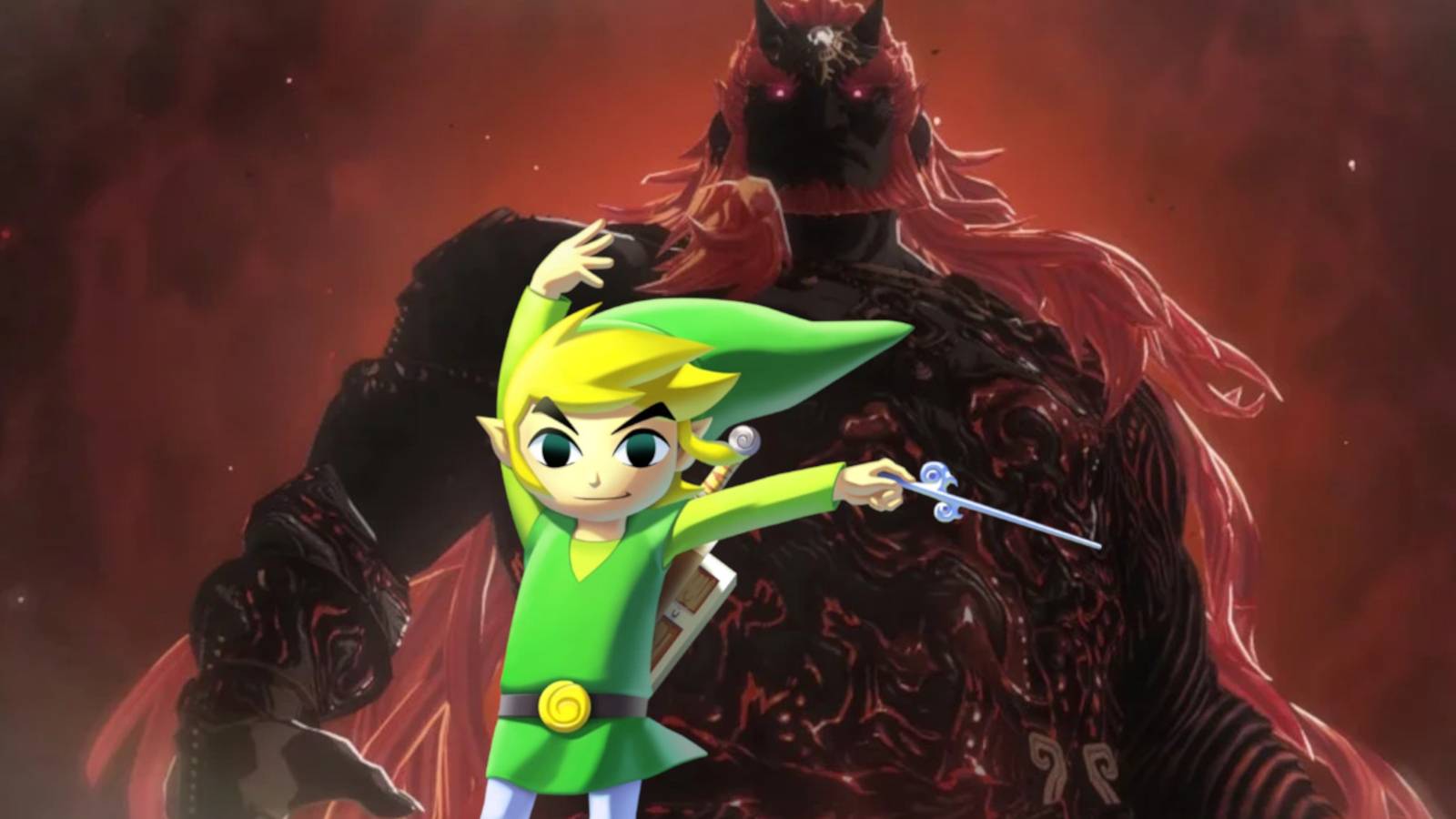 zelda tears of the kingdom ganondorf toon link