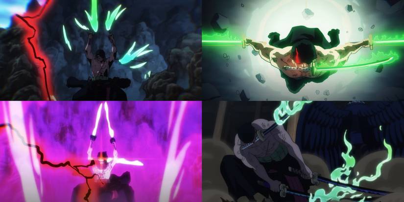 Zoro King Of Hell Three Sword Style One Piece