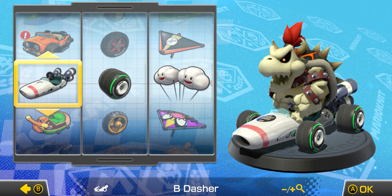 Bowser B Dasher seco