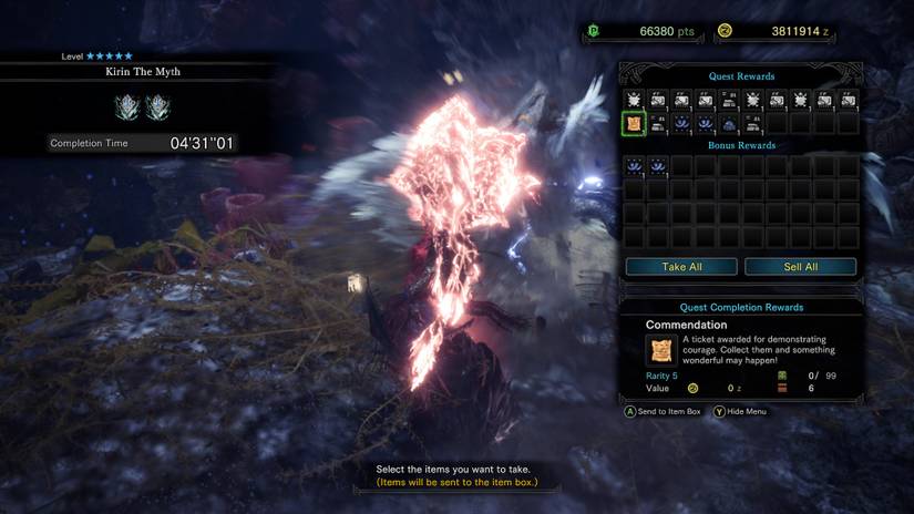 Getting a Commendation in Monster Hunter World