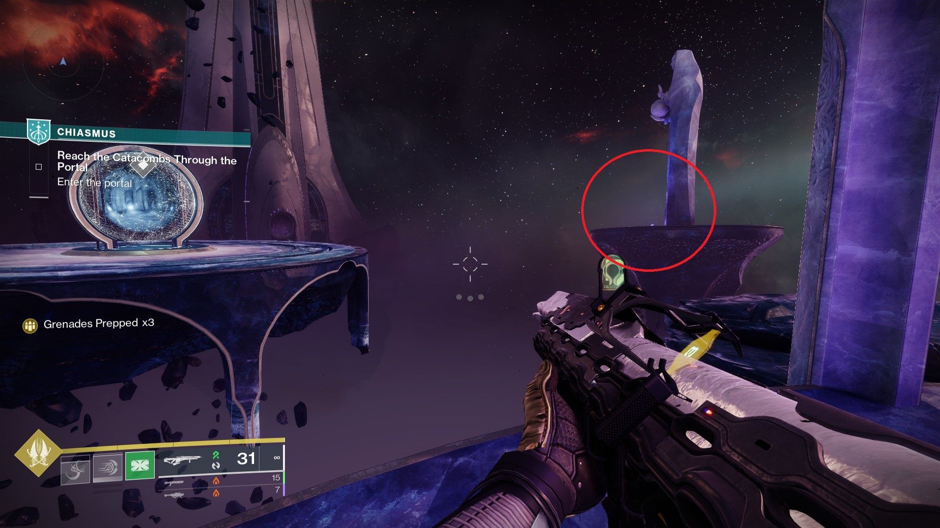 Astral Cloister Starcat location in Destiny 2