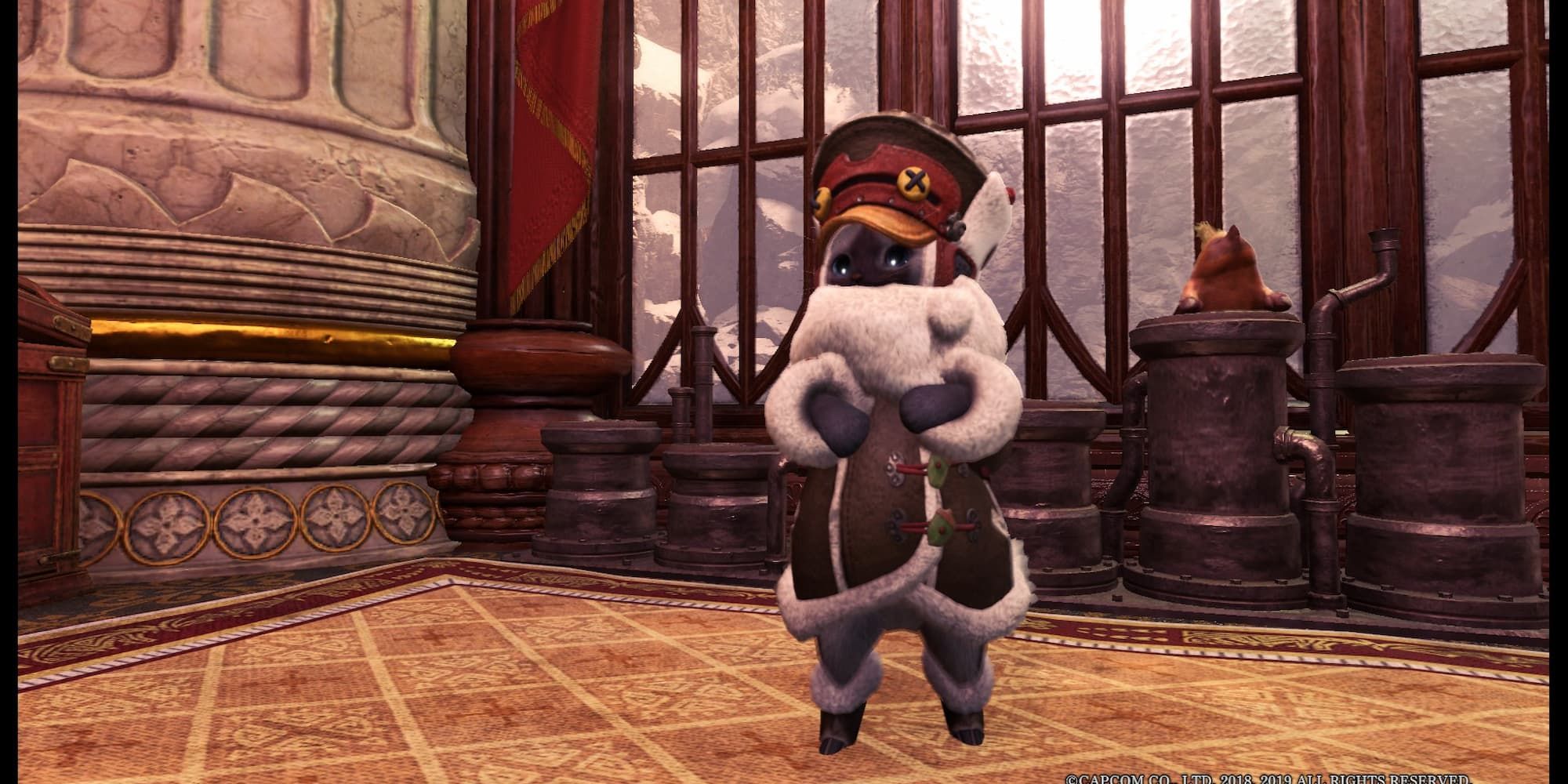 The Housekeeper Palico in Monster Hunter World