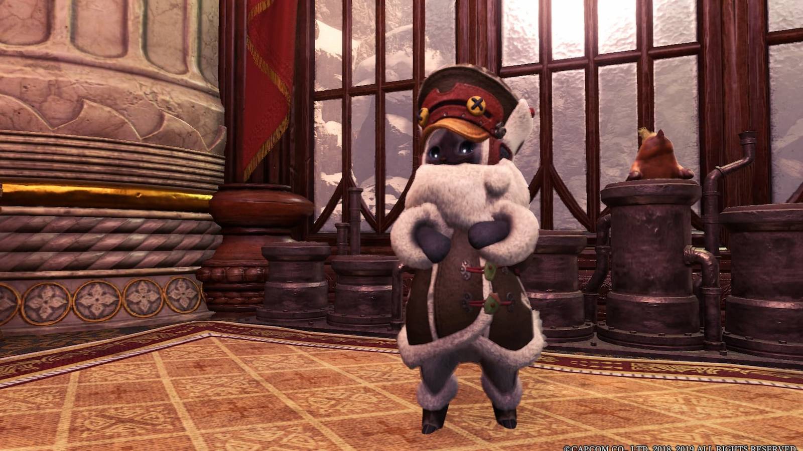The Housekeeper Palico in Monster Hunter World