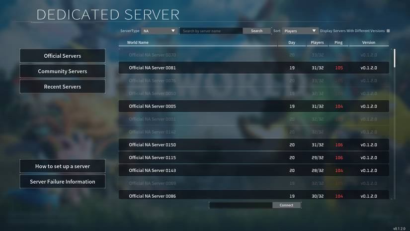 Palworld_Server List