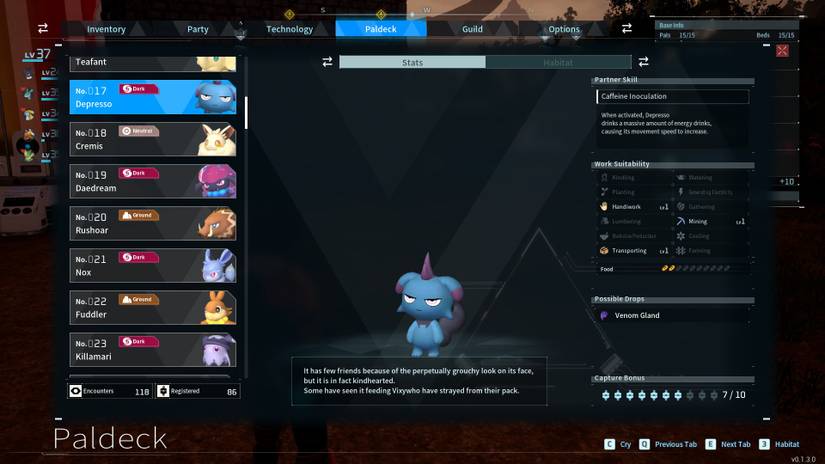 Palworld_Depresso_Paldeck