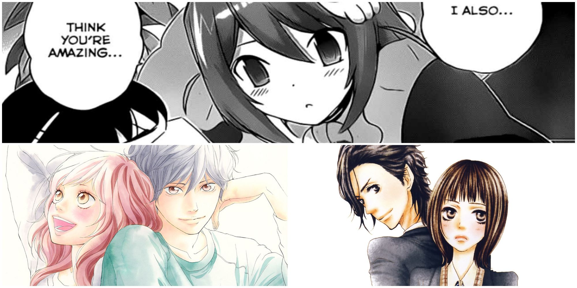 Flawed Romance Manga Protagonists- The World God Only Knows Ao Haru Ride Say I Love You