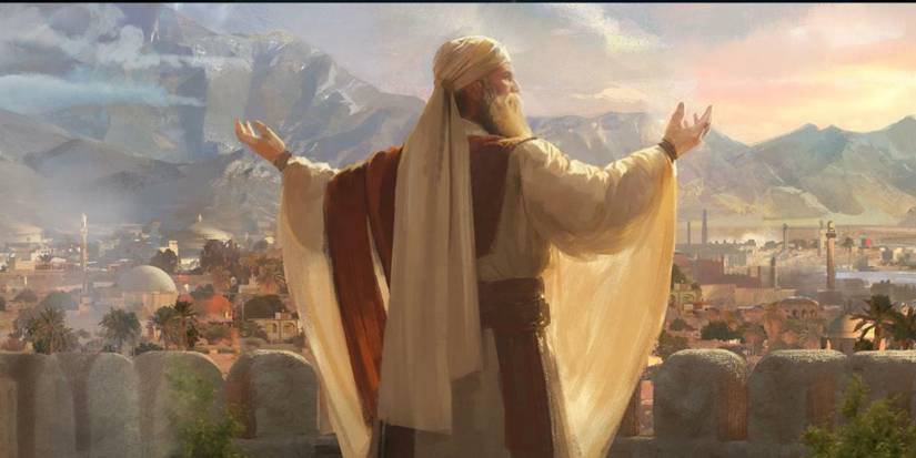 A religious leader in Crusader Kings 3