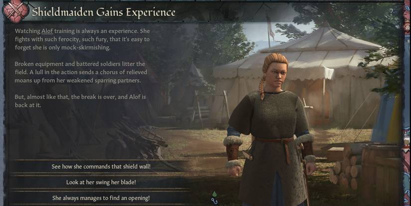 A Shieldmaiden as a potential Champion