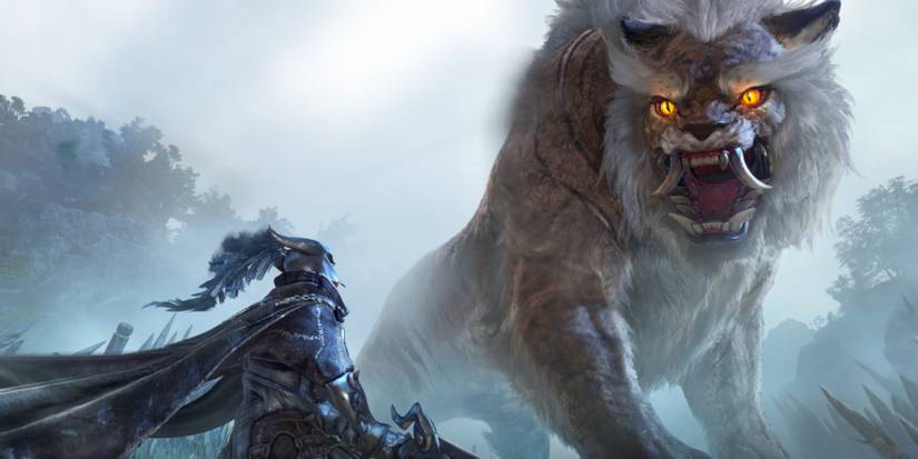 A warrior facing an enemy in Land of the Morning Light