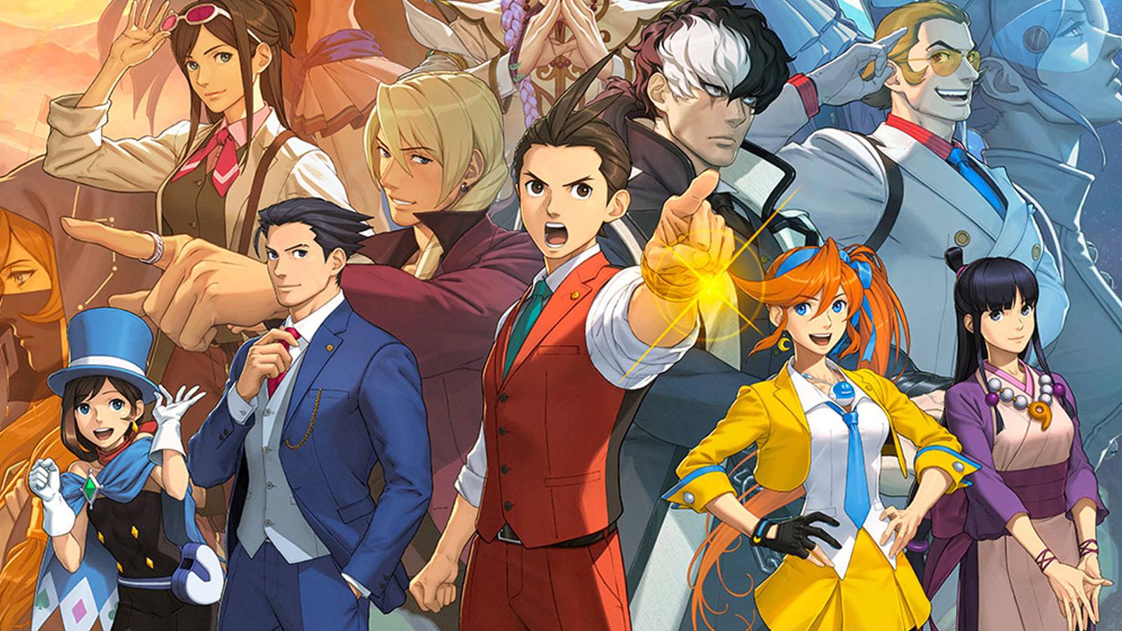 Ace Attorney Key art Apollo Justice Trilogy