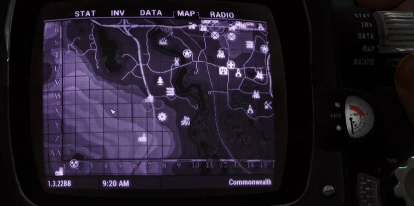 pipboy purple color custom