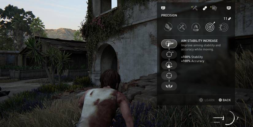 aim stability increase skill for ellie