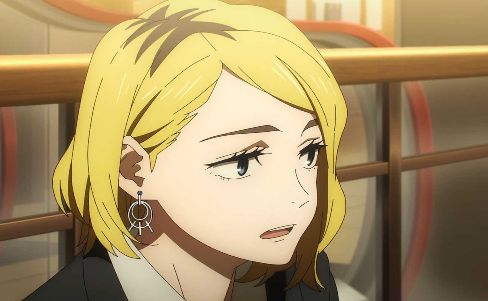 Akari Nitta after being saved in Jujutsu Kaisen