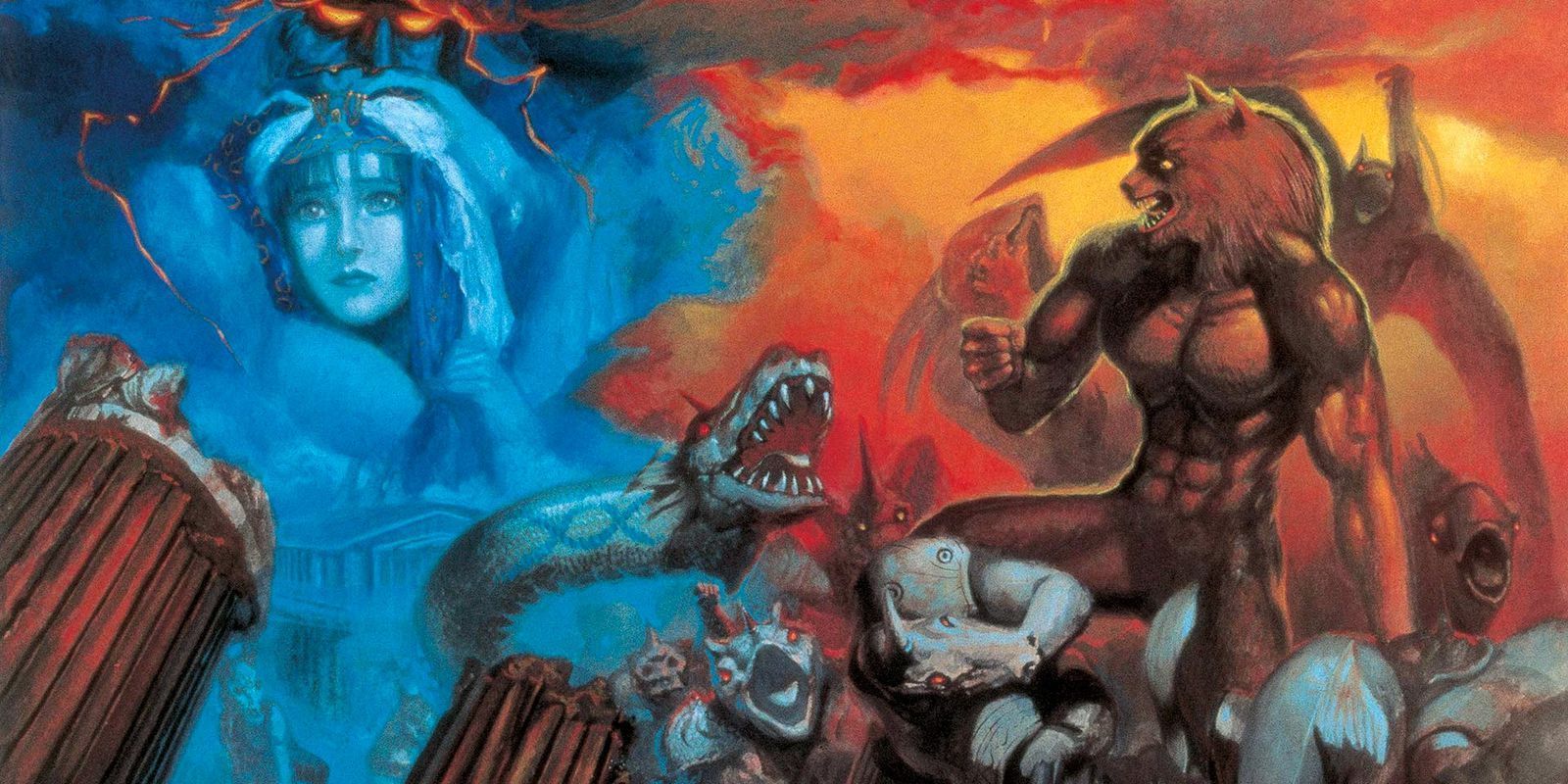 Promotional art for Altered Beast