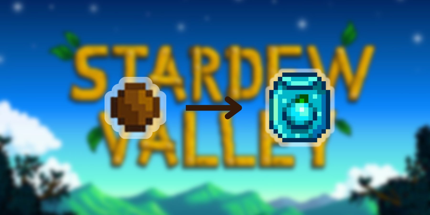 ancient seed artifact and seed pack in stardew valley.