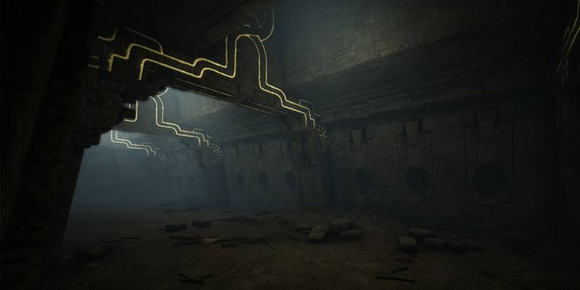 Ancient Stone Chamber corridor