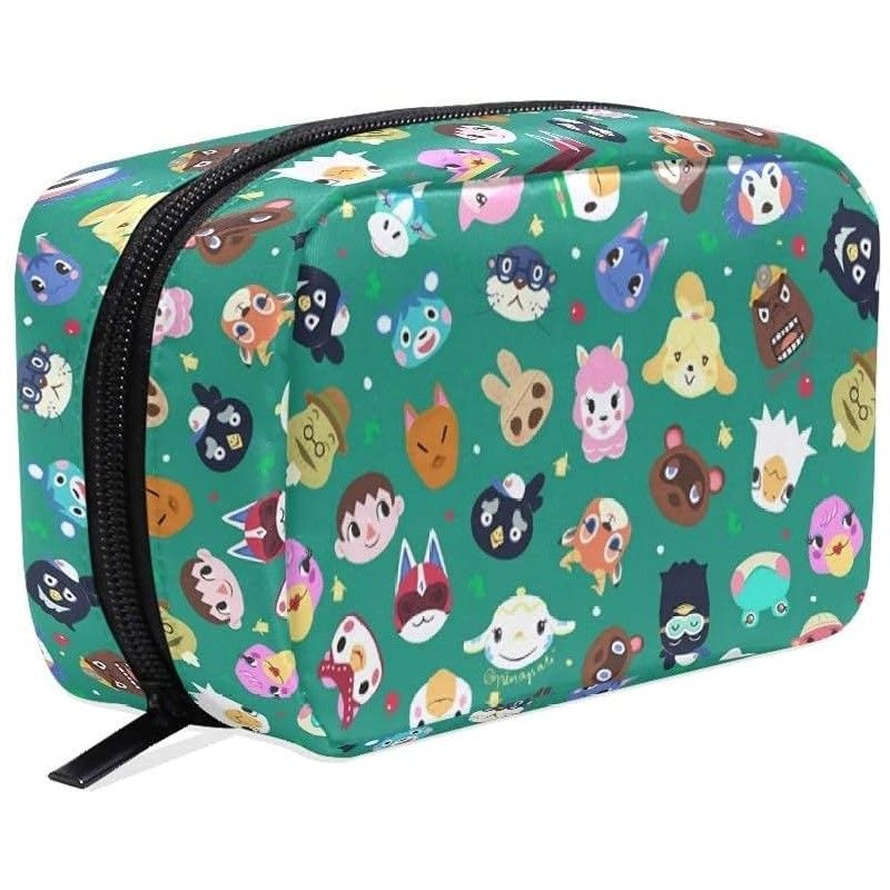 Animal Crossing Pattern Makeup bag