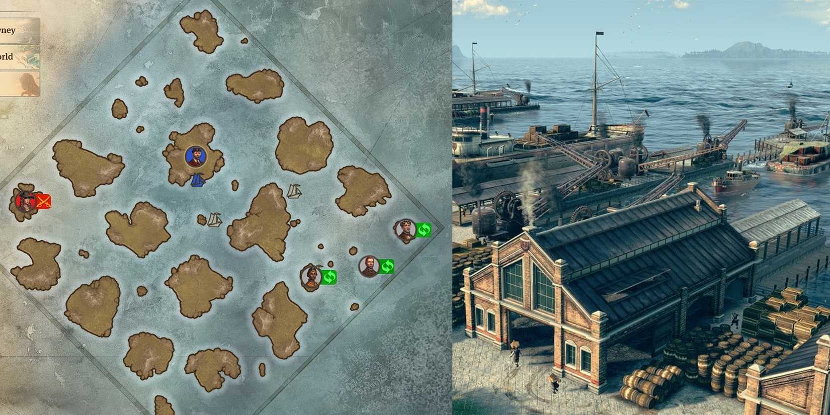 Anno 1800 best ​​​​​​​Map Seed 1337032