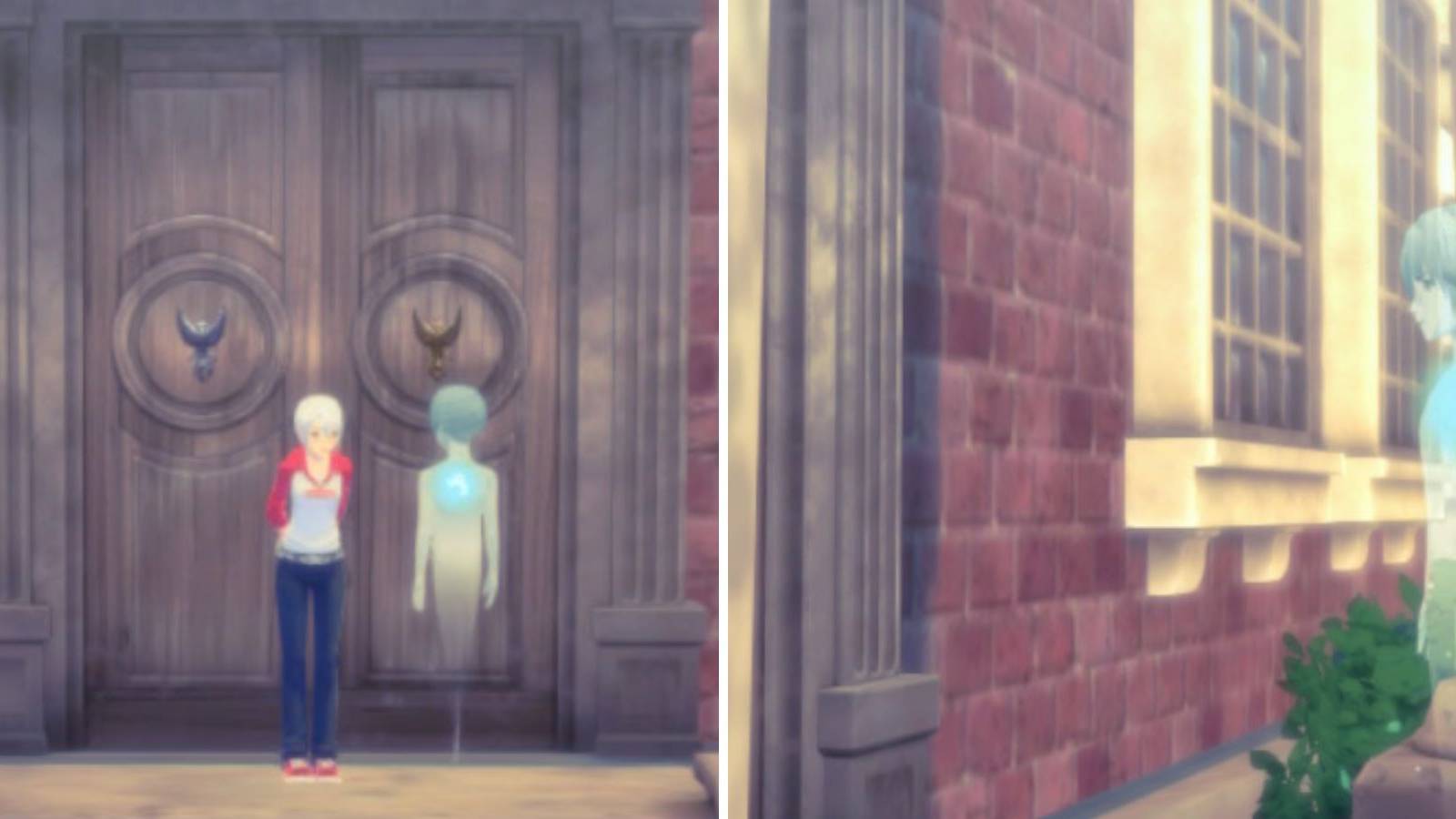 Another Code Recollection Ashley and D Mansion Door