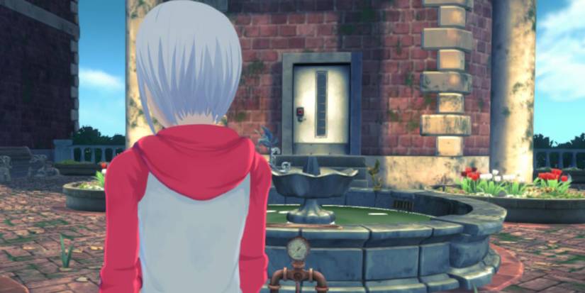 Another Code Recollection Courtyard Fountain 