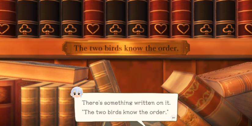 Another Code Recollection Bookshelf Hint