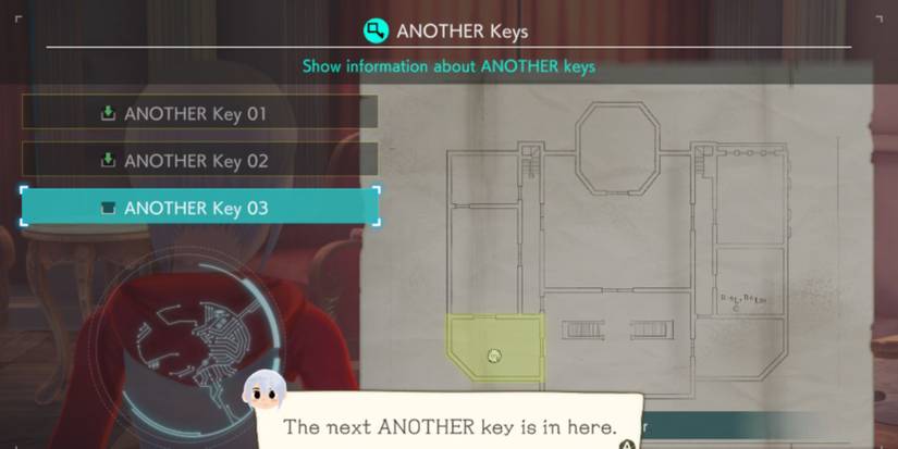 Another Code Recollection ANOTHER Key 03 Map