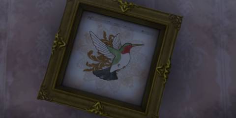 Another Code Recollection Crooked Hummingbird Painting