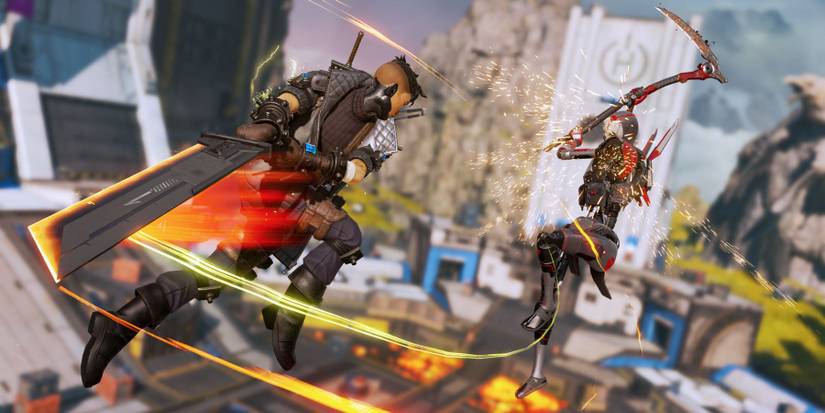 apex legends x ff7 buster sword