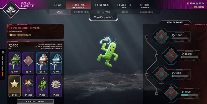 apex legends x ff7 gil item shop