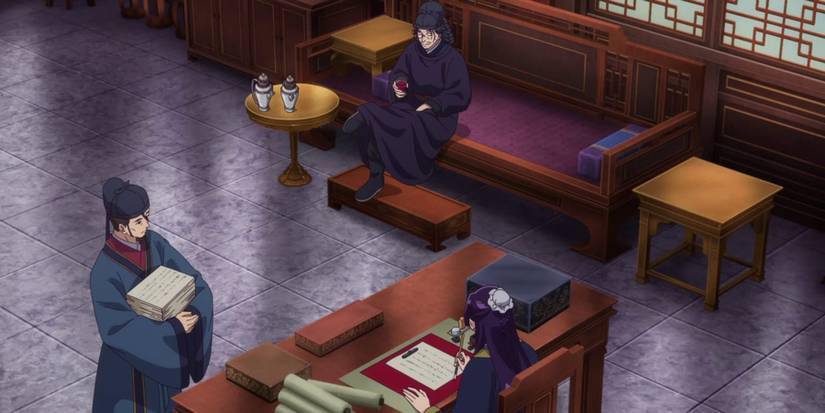 Apothecary Diaries Ep 16 Lakan meets Jinshi