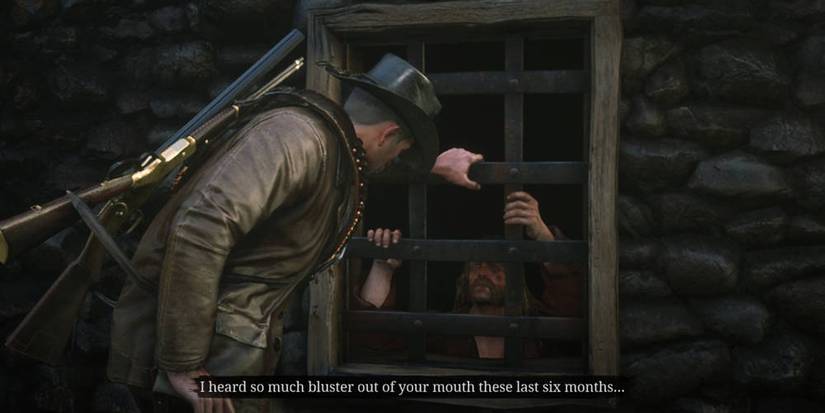 Arthur Morgan and Micah Bell in Red Dead Redemption 2