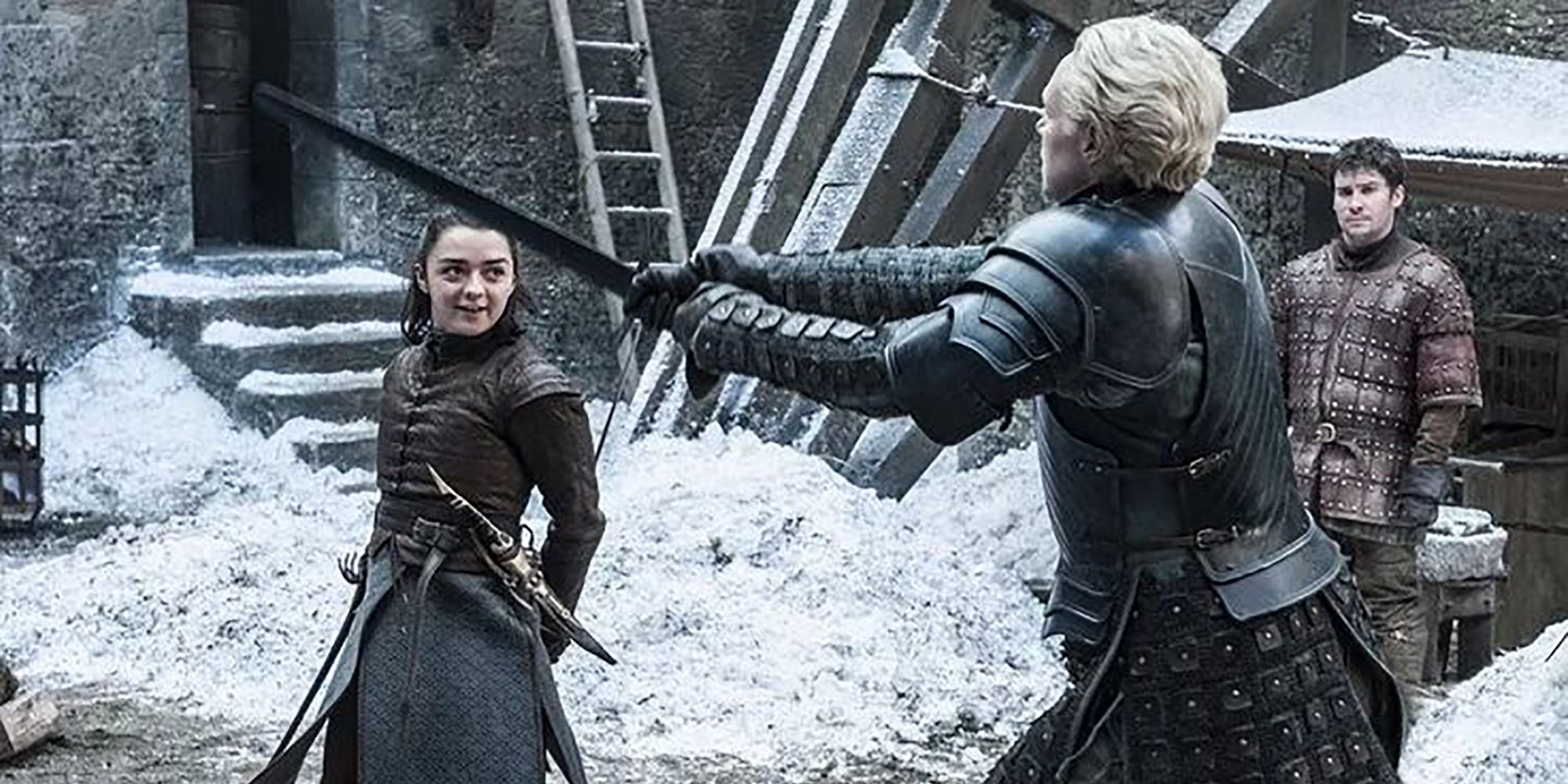 Arya And Brienne Fight