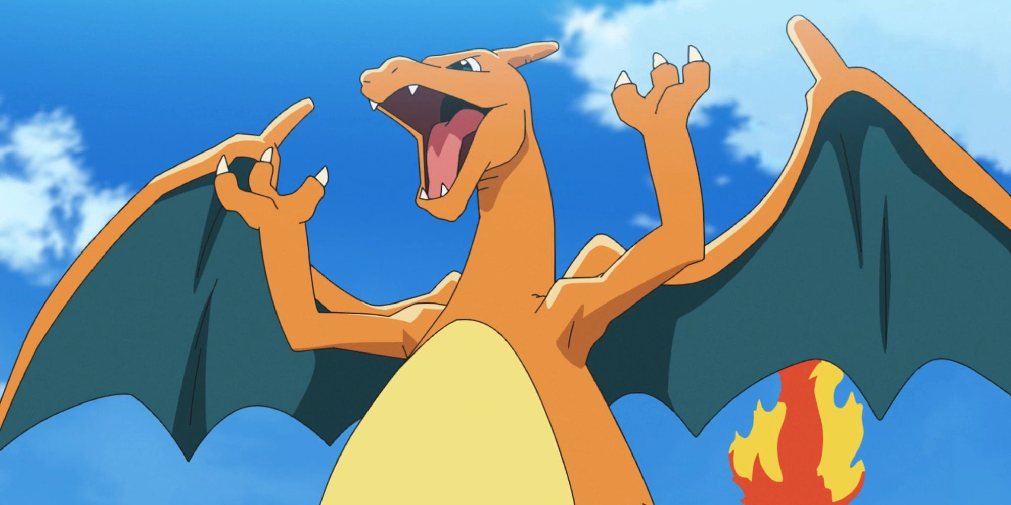 Ash's Charizard In The Pokemon Anime