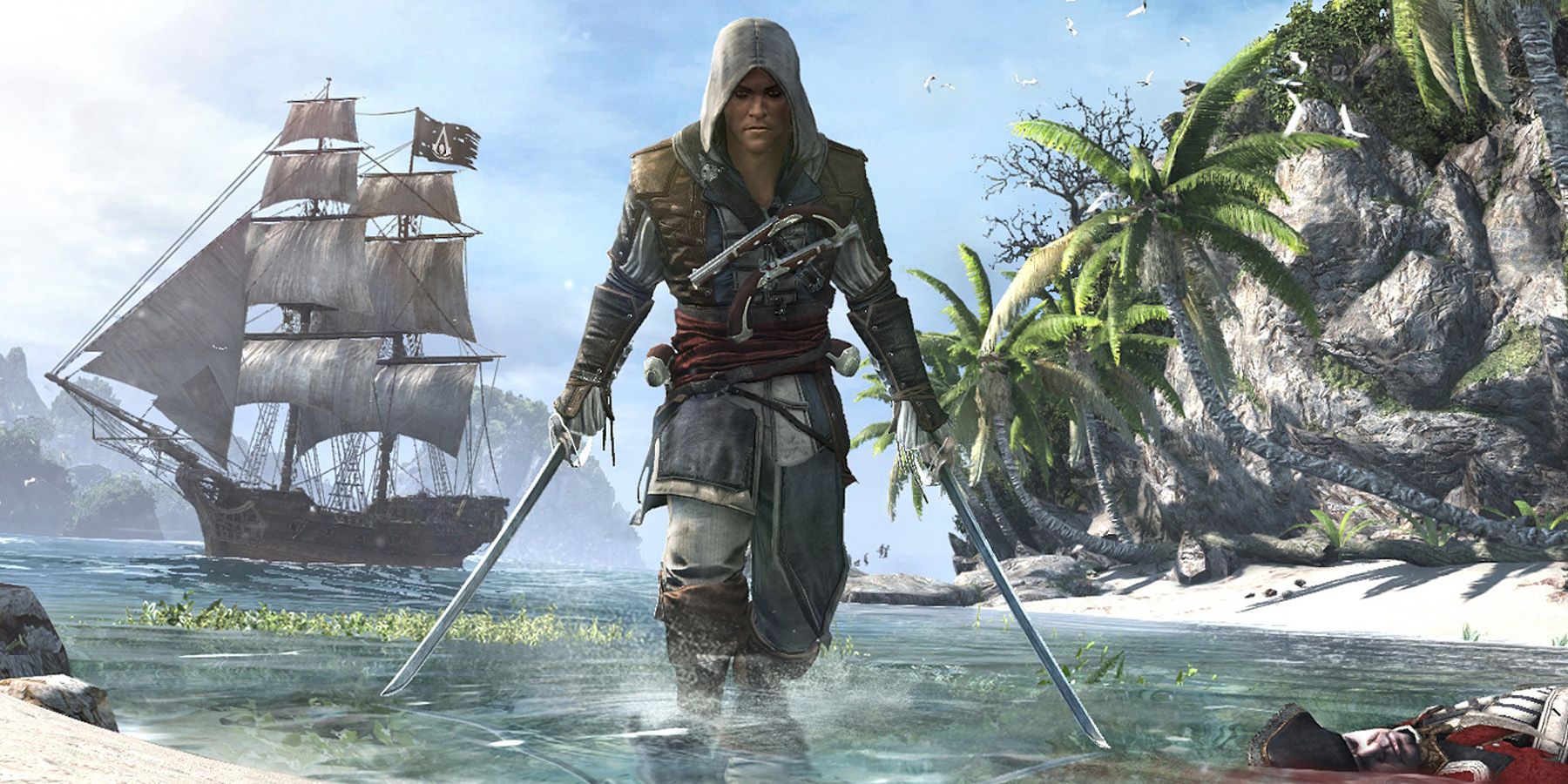 Assassin's Creed 4 Black Flag promo art
