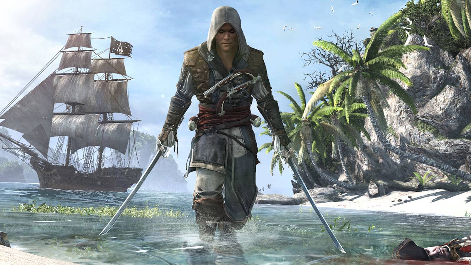 Assassin's Creed 4 Black Flag promo art