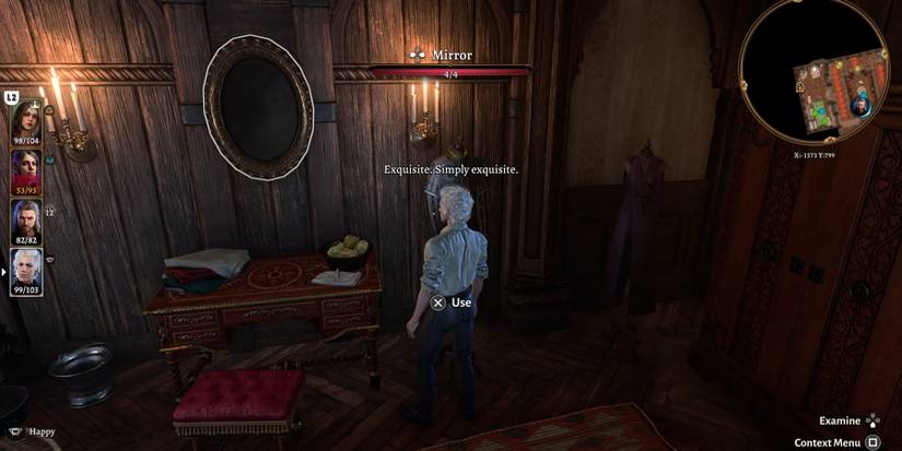 astarion complementing himself in baldurs gate 3