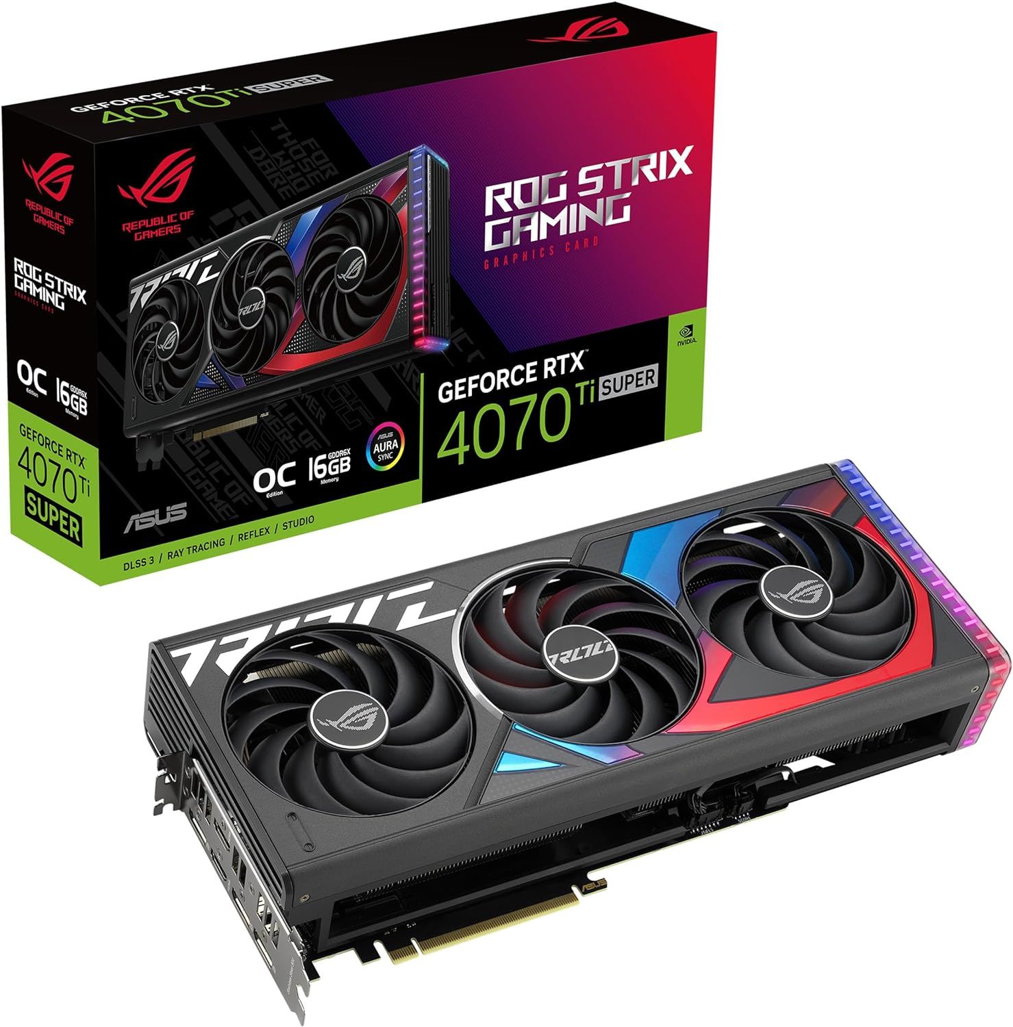 ASUS ROG Strix GeForce RTX 4070 Ti Super OC