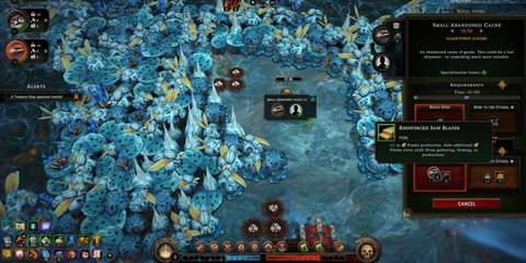 Reinforced Saw Blades perk in Against The Storm