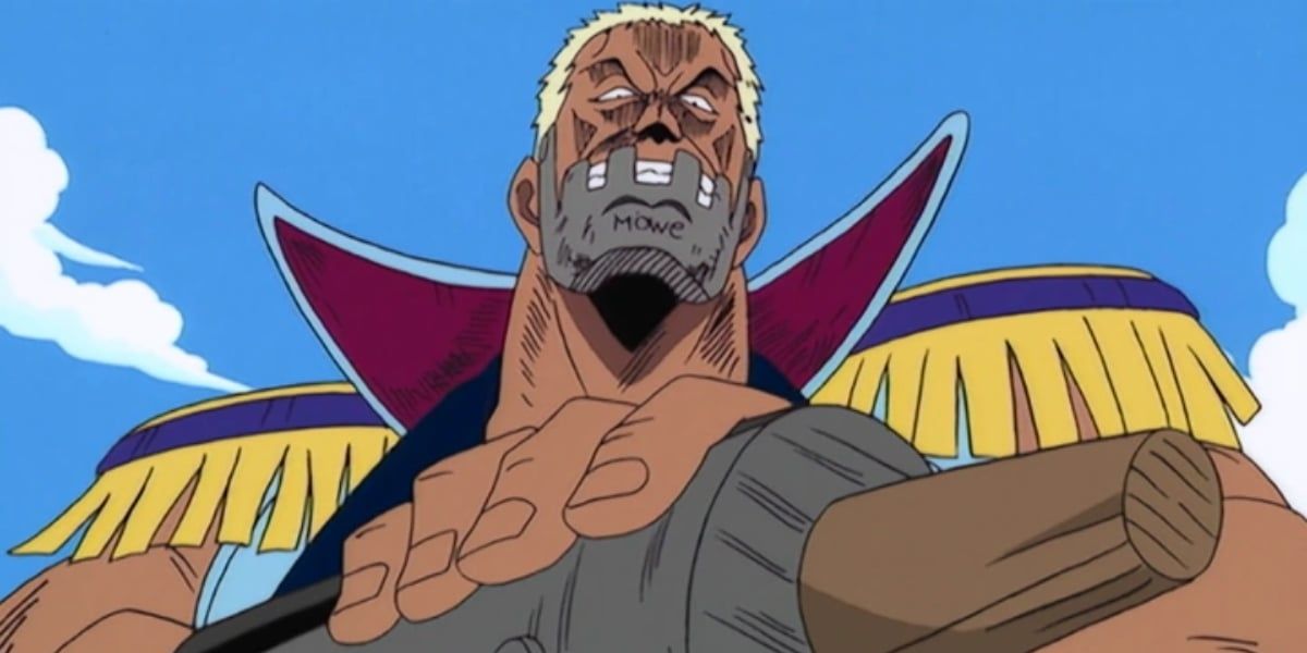 axe hand Morgan worst fathers in one piece