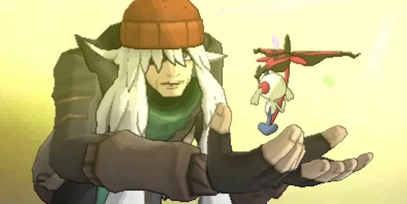 AZ meets his Floette at the end of Pokemon X & Y.