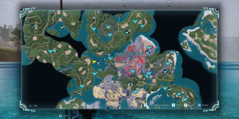 Palworld: Azurobe location on the map