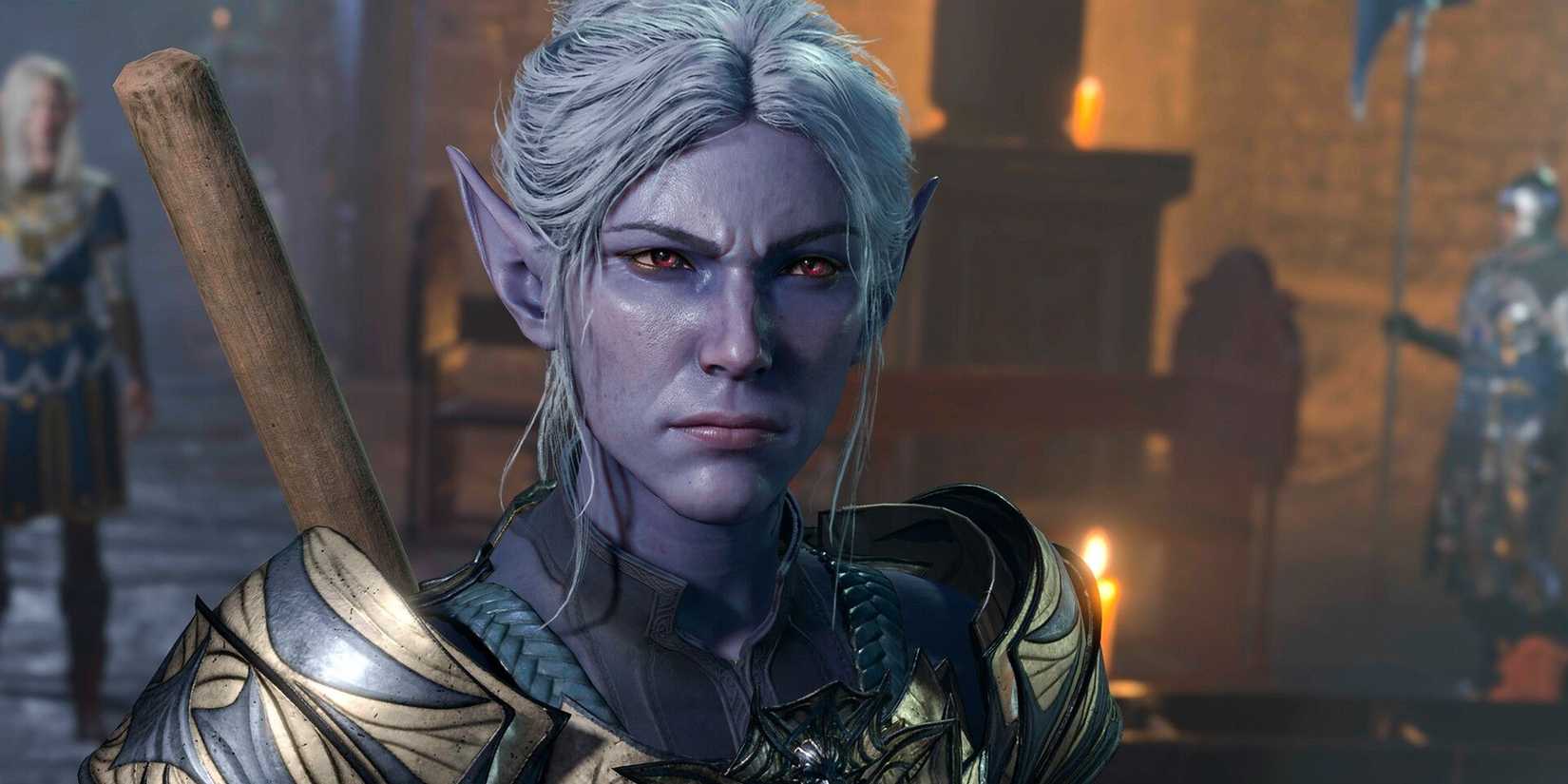 Minthara scowling in Baldur's Gate 3