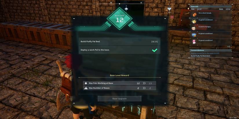 Base level in Palworld