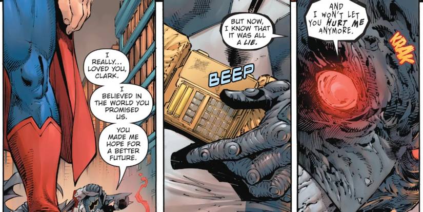 batman turning into doomsday