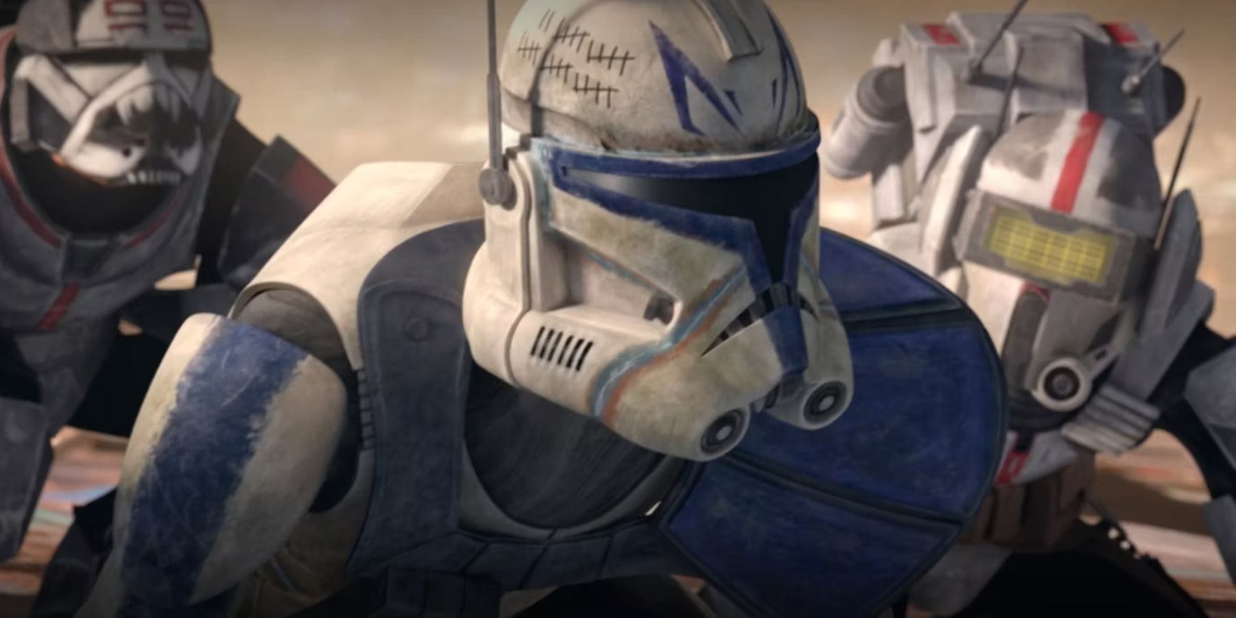 Captain Rex with Wreck and Tech in the background