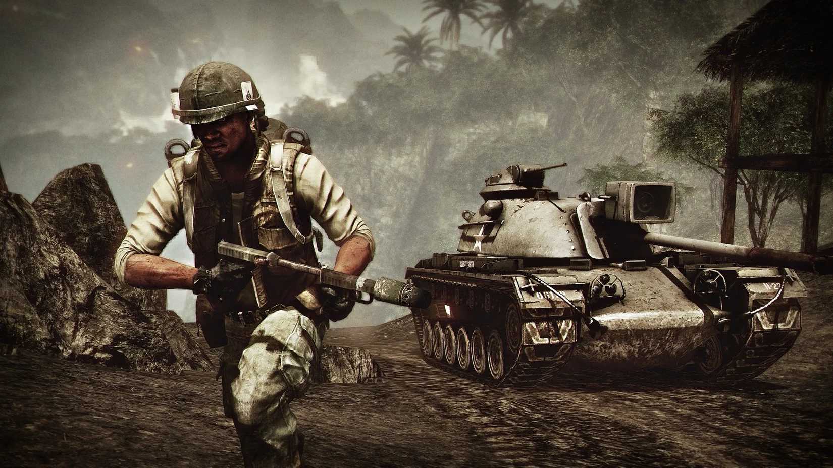 Battlefield Bad Company 2 Vietnam Gameplay Tank