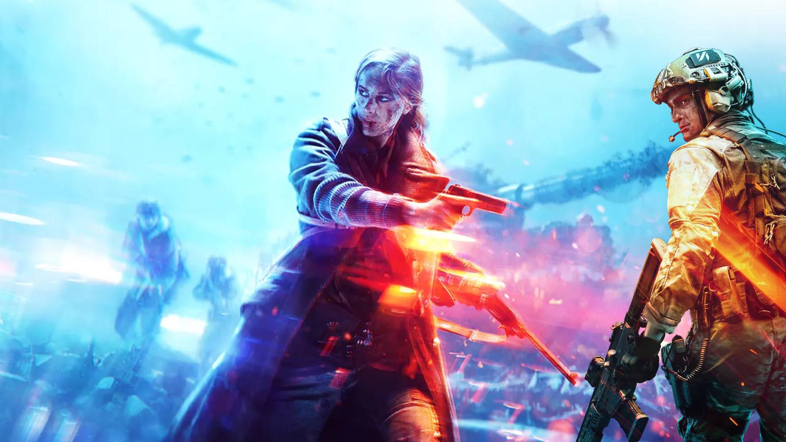 Battlefield V x 2042