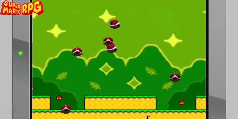 Beetle Mania with Super Mario RPG Logo