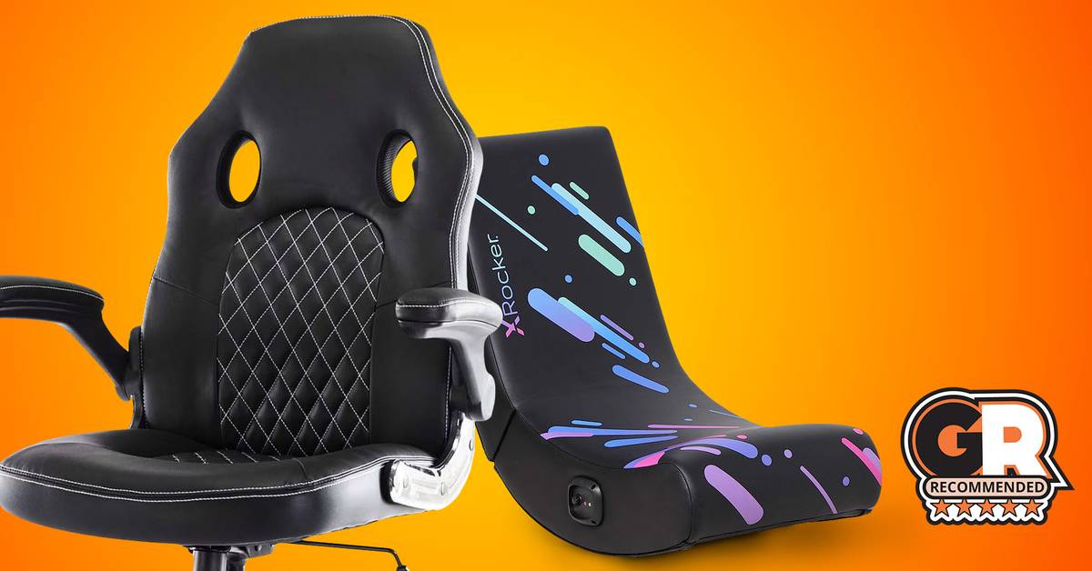 Camo Gaming X Rocker Geo Camo X ROCKER Torque Audio Gaming Chair